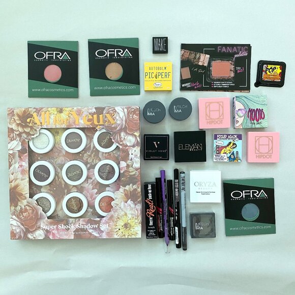 Eyeshadow Eyeliner lot colourpop Ofra Benefit Some Damaged - Picture 1 of 16